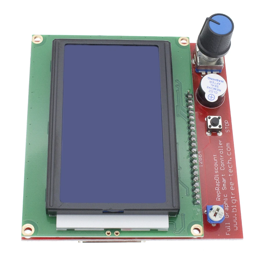 12864 смарт-управление Лер RAMPS 1,4 lcd 12864 lcd панель управления синий экран для 3d принтера lcd 12864