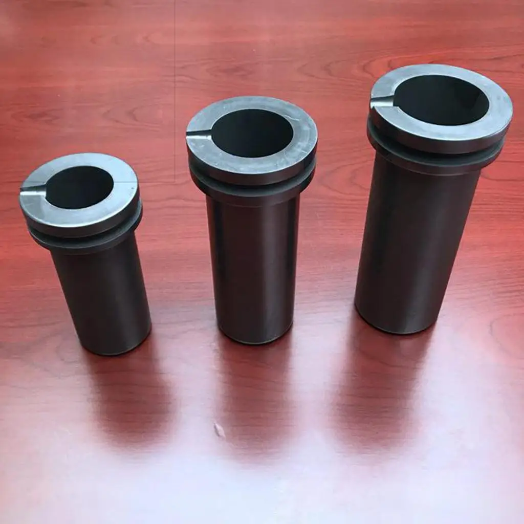 Графитовый тигель для плавления металла золотого и серебряного отходов 1 кг/2 кг/3