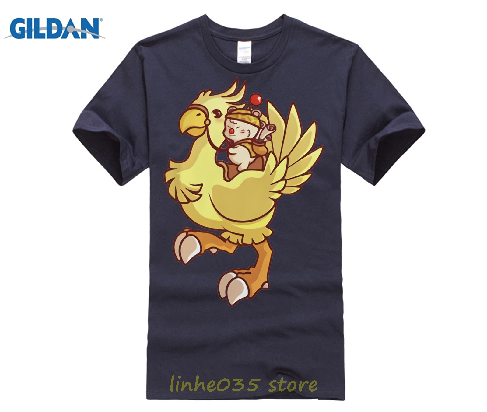 Chocobo rider Final Fantasy XV 2018 новая футболка с принтом женская и мужская забавная одежда