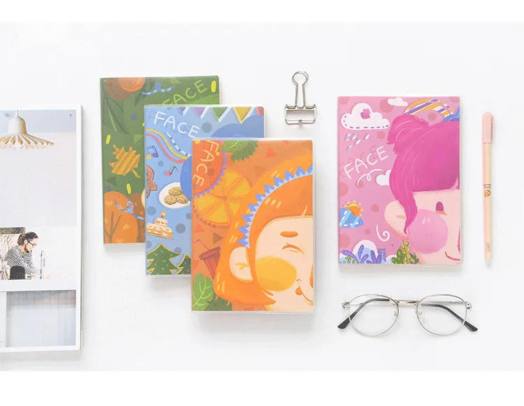 64 листа блокнот SIXONE с улыбающимся лицом для студентов|Записные книжки| |