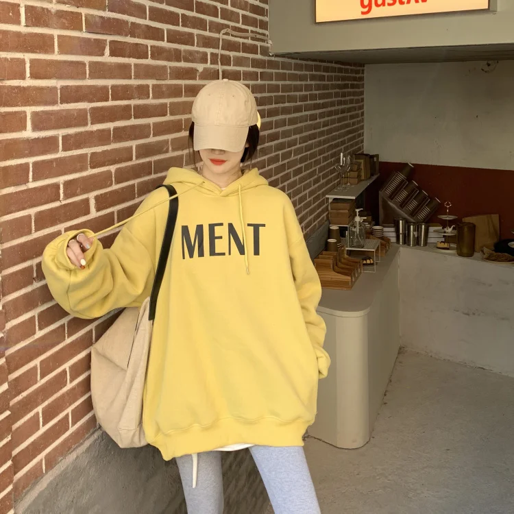 Реальный снимок экономичная утолщенная ткань с флисовой подкладкой и капюшоном |