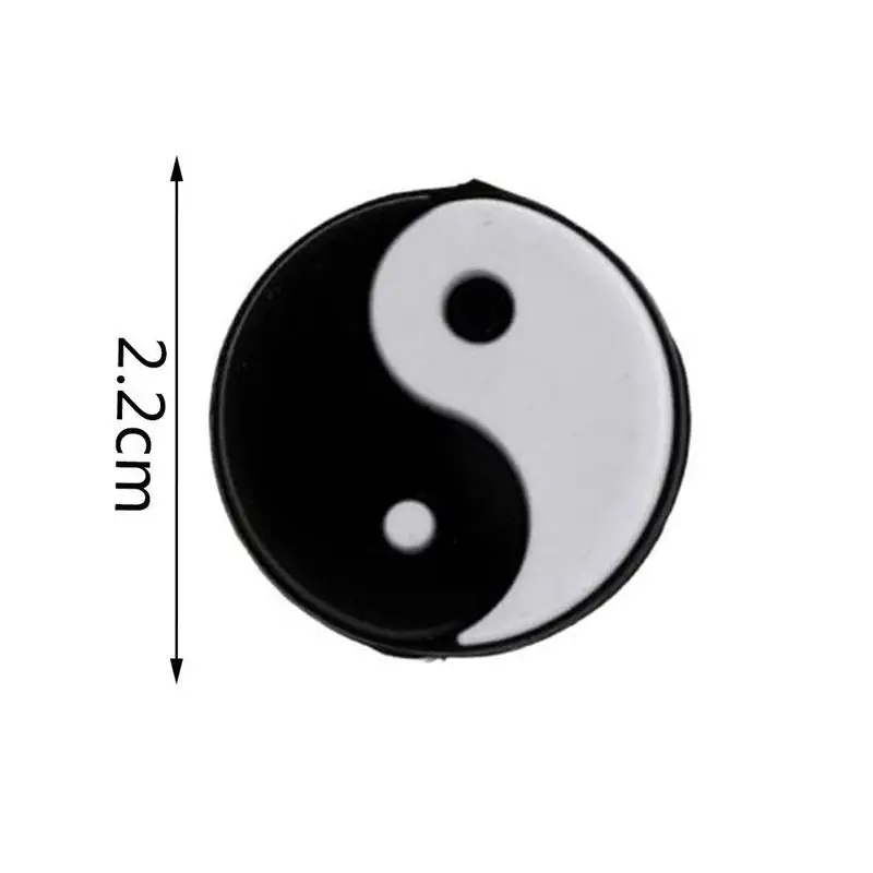 

6Pcs Tennis Racket Dampers Rubber Racquet Dampener Racquet Absorber To Vibration Overgrip Tennis Shock Tennis Reduce O4X0