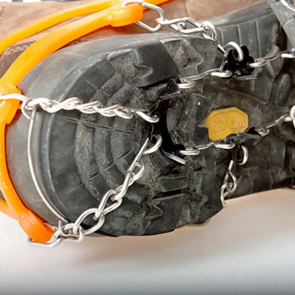 

Anti-slip Shoe CramponsOutdoor Camping Hiking Anti-slip Shoes Gripper Snow Ice Walking Traction Cleats For Sports Shoes