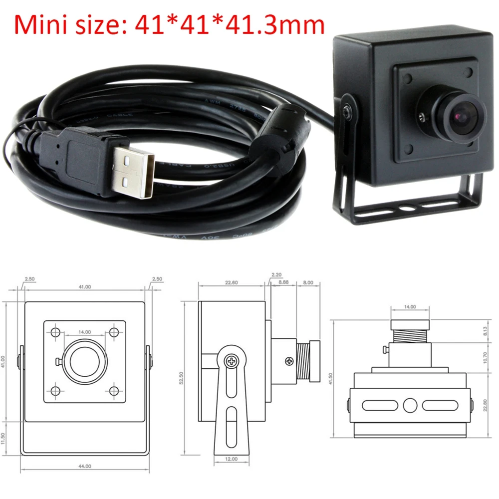 ELP 3MP CCTV камера WDR Micro AR0331 CMOS плата камеры H.264 аудио видео конференц USB мини веб для