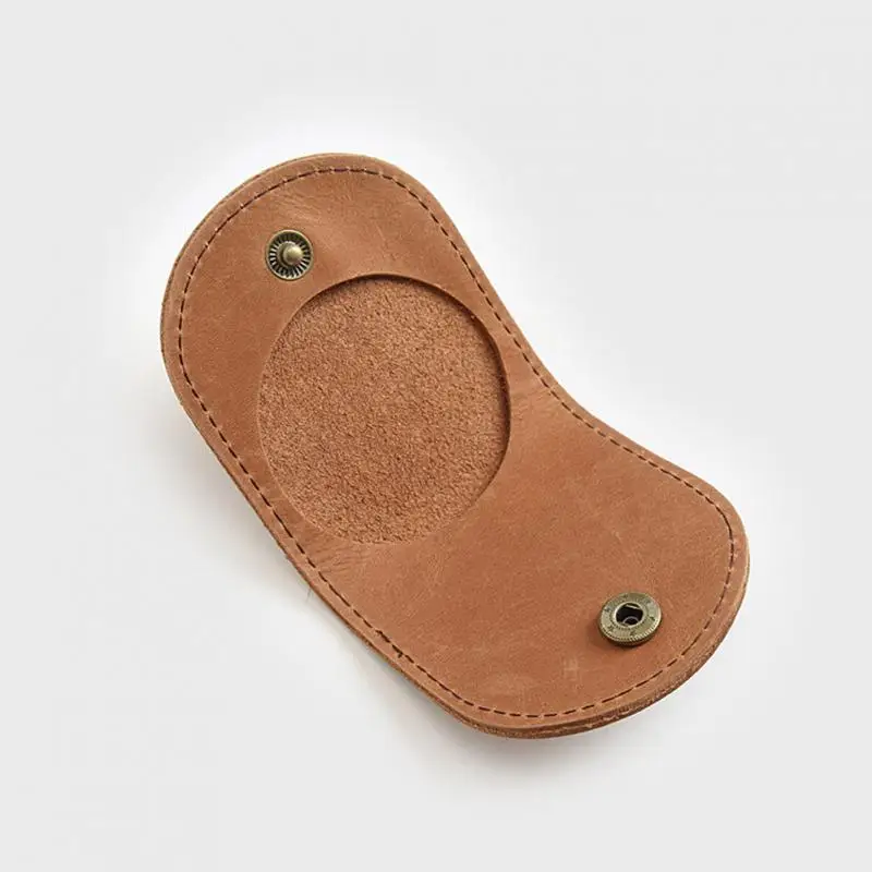 

Men's and women's mini portable coin purse soft artificial leather short gift light & practical buckle fixed classic & durable