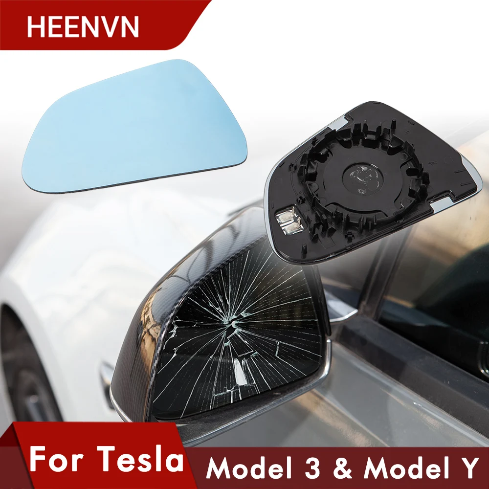 

Tesla Rearview Mirro Protect Frame Cover Glass For Tesla Model 3 Accessories Rearview Mirror Cover model 3 tesla model three