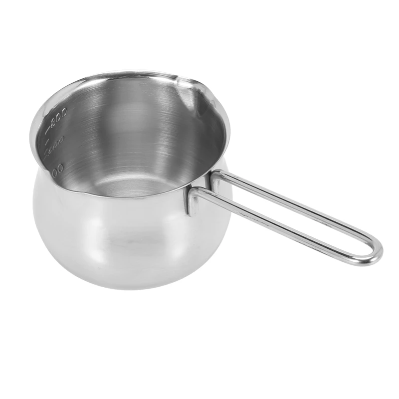 

Non-Stick Pan Milk Pot Butter Chocolate Melted Heating Pot Warmer Pan Small Saucepan Cheese Pot With Pour Spouts