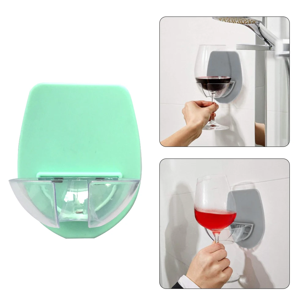 Ватт пластиковый держатель для винного стекла Ванной Душа красное вино стекло