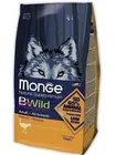 Monge Bwild Dog Ostrich корм для взрослых собак всех пород с мясом страуса, 7,5 кг