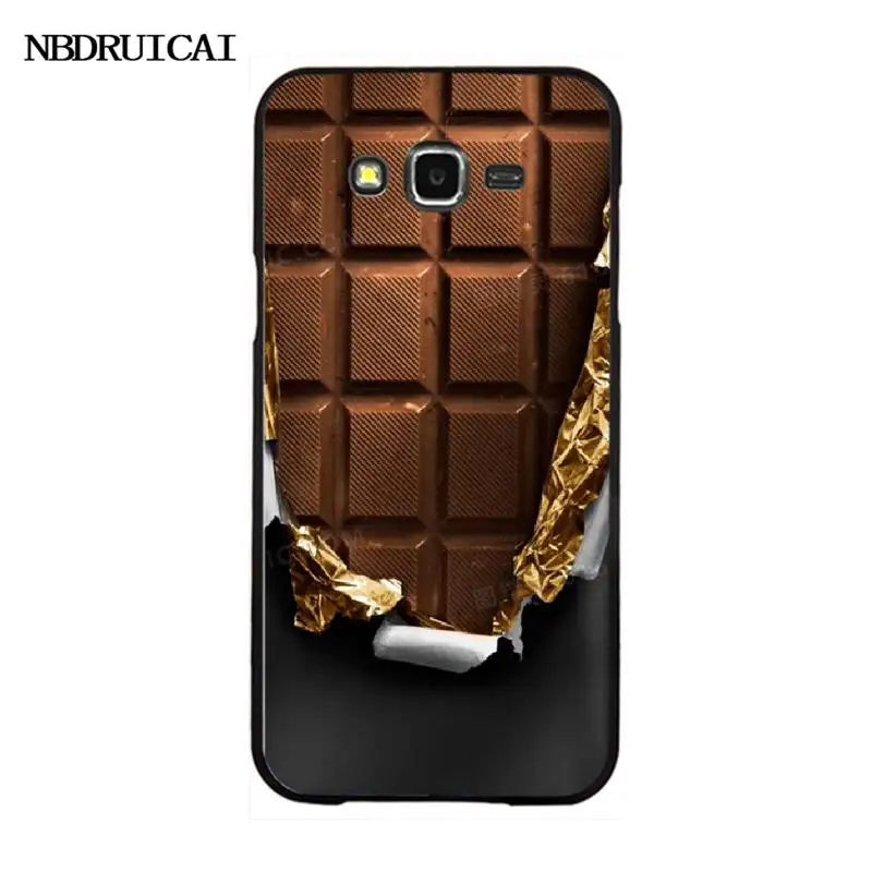 Забавная еда десерт шоколад пиво DIY печать чехол для телефона Samsung Galaxy J7 J8 J3 J4 J5 J6
