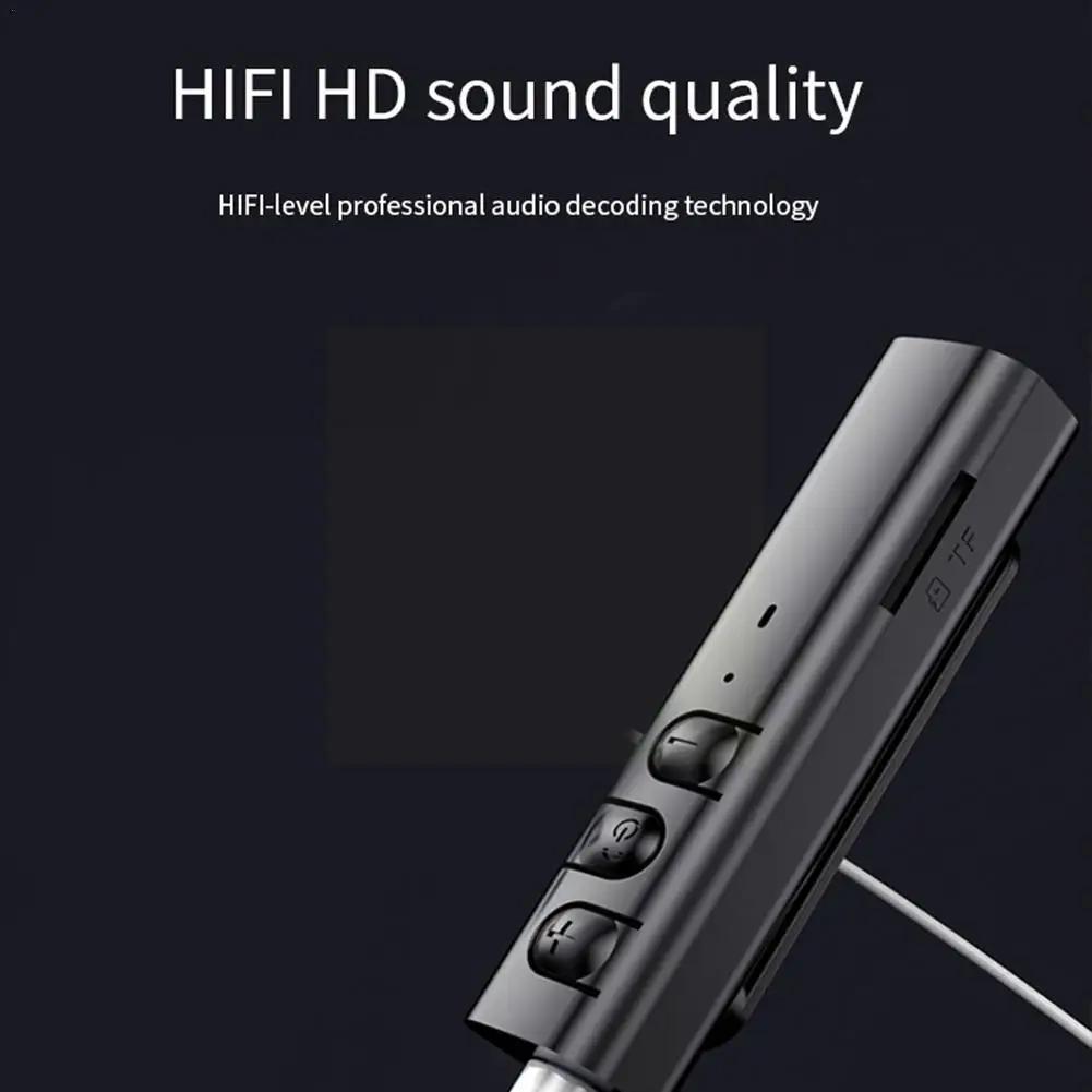 

High Quality Mini Lavalier Type Bluetooth Mp3 Player Slot Music Aux Hifi Sport Card With Car 3.5mm Audio Music Portable Pla I9n6