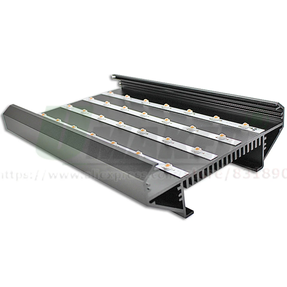 LED PCB 7/8/9/11leds aluminum plate 1W 3W 5W high Power Doide install lamp Board For W22 Aquarium Tube Grow light DIY | Лампы и