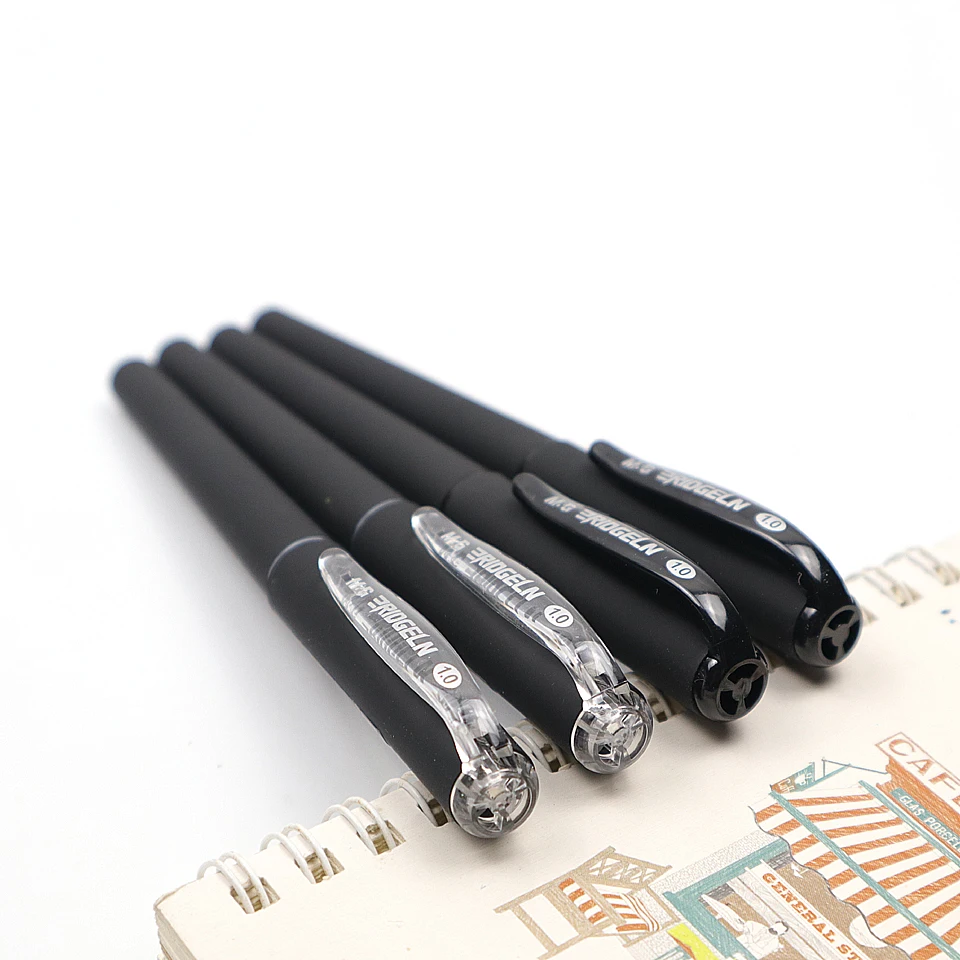 Гелевая ручка черные чернила для ручки мм 1 0 3 шт. |