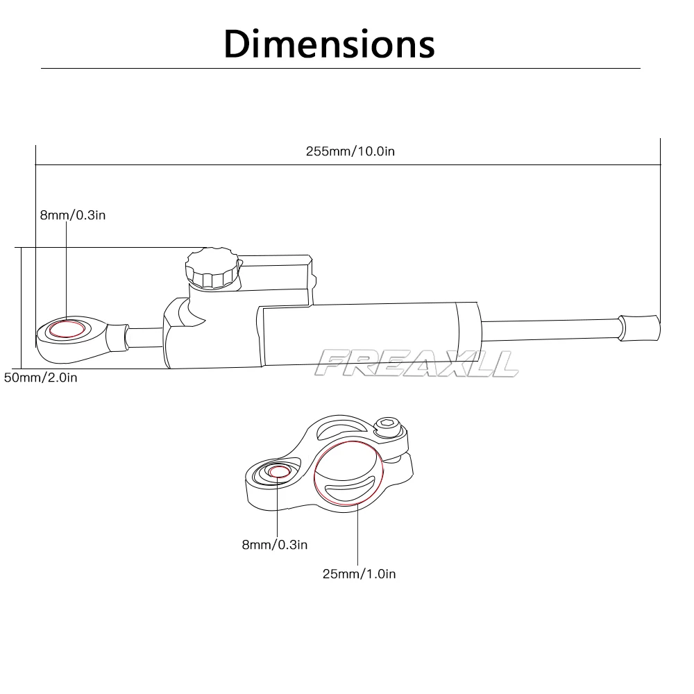 For HONDA CBR900 CBR900RR CBR 900 1997 1998 1999 2000 2001 2002 2003 2004 Motorcycle Adjustable Steering Stabilizer Damper | Автомобили и