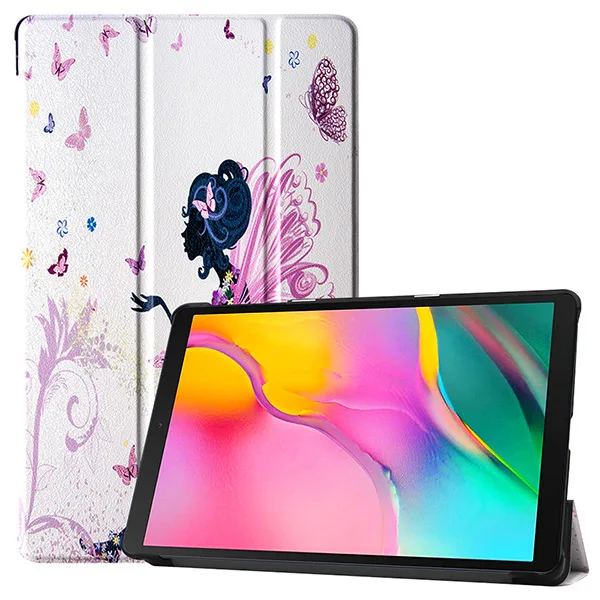 SM T515 SY JLNH Чехол для samsung Galaxy Tab A SM-T510 SM-T515 T510 T515 чехол для планшета чехол-подставка для Tab A 10,1 '' чехол для планшета+ подарок - Цвет: SM T515 SY JLNH