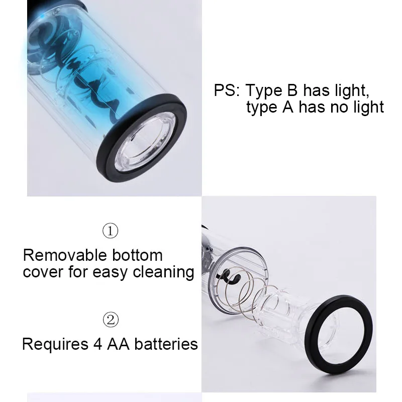 Портативный электрический мини штопор для вина со светодиодной светильник кой