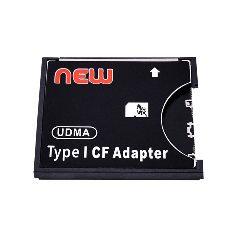 

High Speed SDHC SDXC to Standard Compact Flash Type I Card Converter SD to CF Adapter Card Reader Adaptor Support 128GB