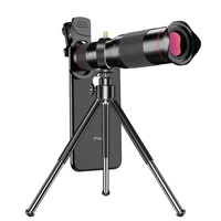 48x 4k hd telescope convenient telephone camera lens tripod monocular telephoto zoom lens for smartphone iphone 13 pro max