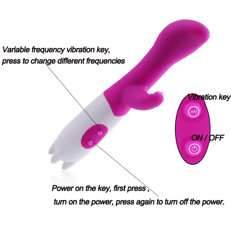Вибратор Кролик секс-игрушки для взрослых Женская Вагина Стимулятор клитора
