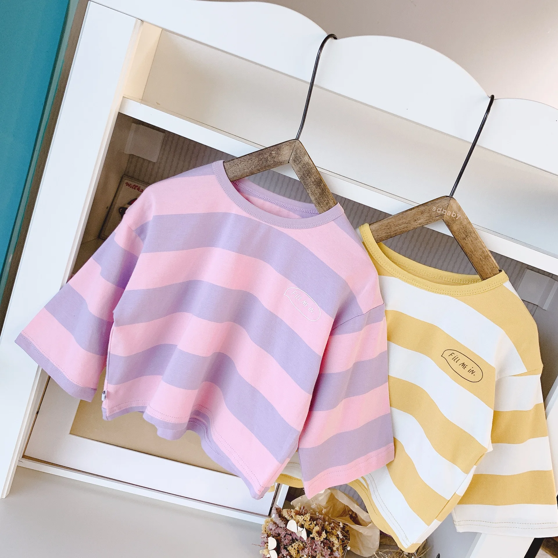 

2020 boys girls letters printed long sleeve loose T shirts kids children cotton all-match casual Tees Tops baby clothing