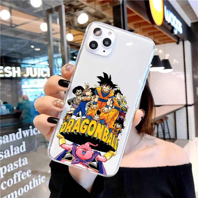 Чехол для телефона Dragon Ball DragonBall z мягкий чехол из ТПУ IPhone 11Pro Max Goku 6 6S 7 8Plus X Xr Xs |