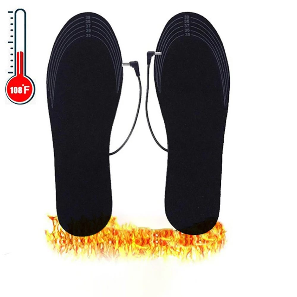 USB с подогревом обувные стельки ноги в тепле носки коврик электрическим