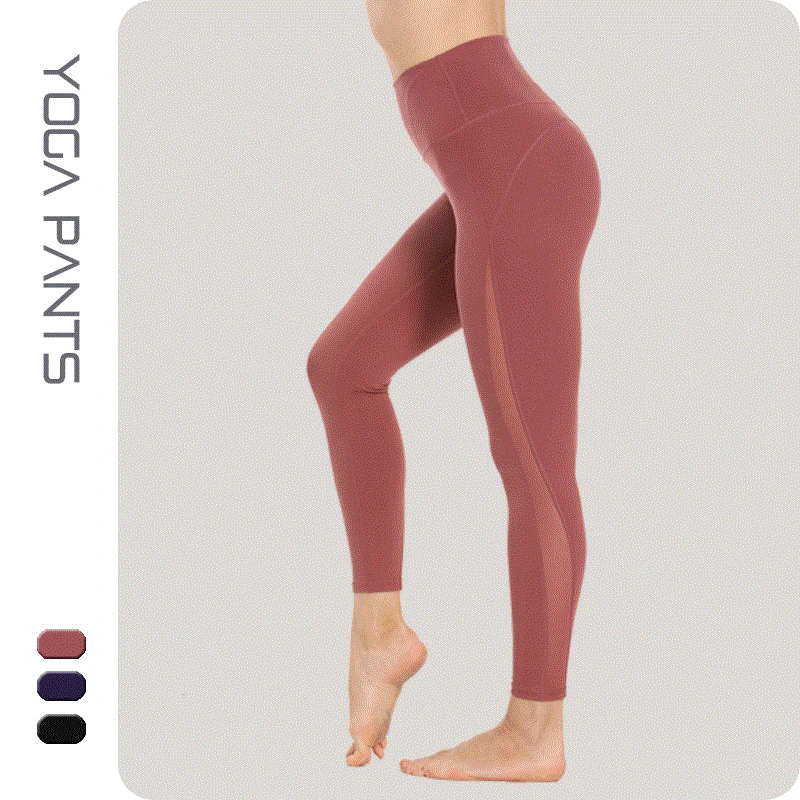 

VOMOO Women High Waist Yoga Pants Tummy Control Workout Leggings Four Way Stretch Non See Through Running Breathable Absorbing