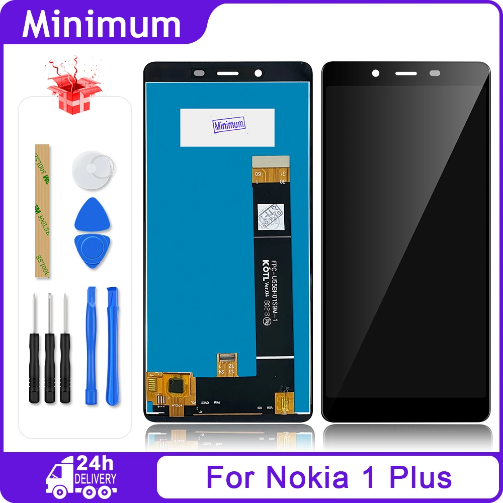 Для Nokia 1 Plus TA 1130 1111 1123 1127 5 45 &quotЖК дисплей сенсорный экран дигитайзер сборка