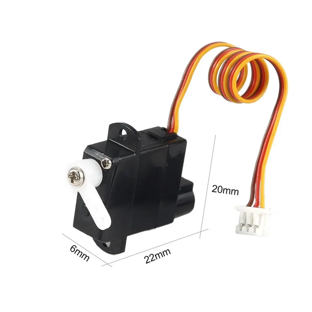 

1.9g Plastic Servo for Wltoys XK A600 K100 K110 K123 K124 V977 V966 RC Helicopter Airplane Part Accessories
