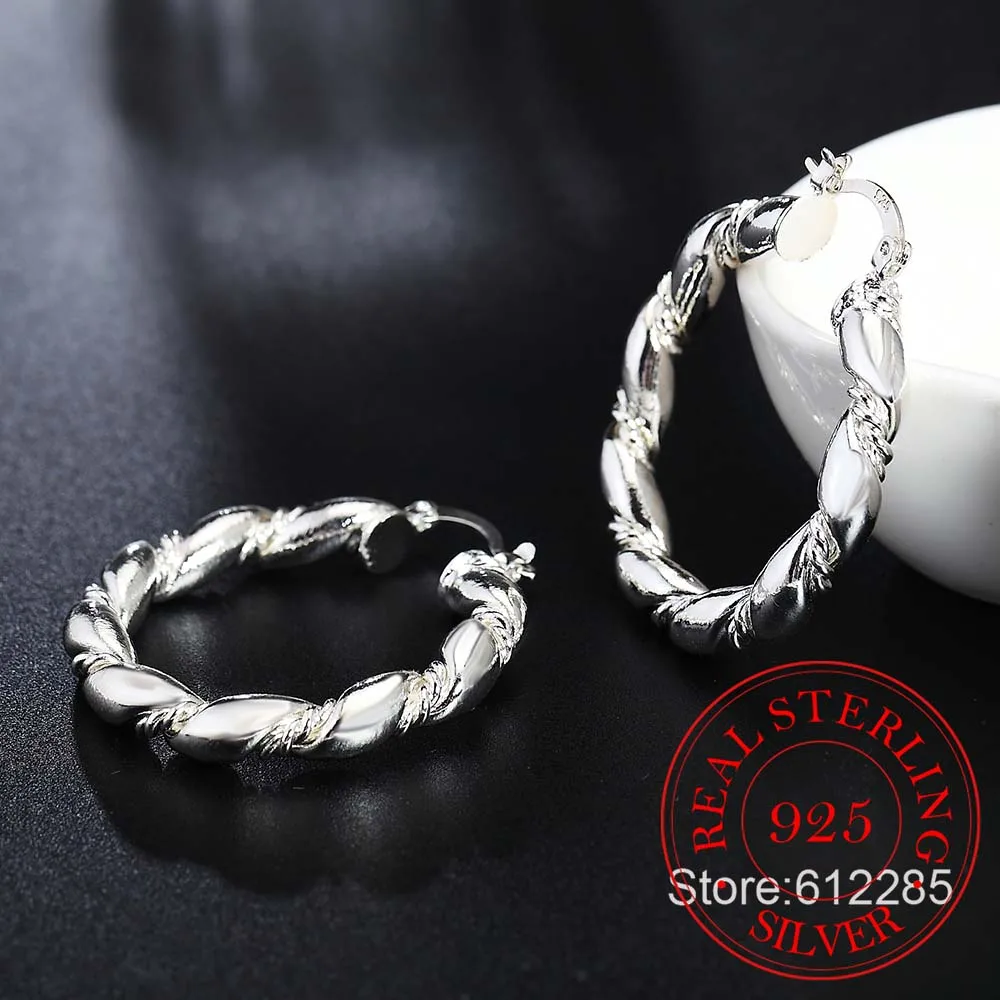 2020 промо акция! 925 стерлингового серебра серьги свадебные украшения аксессуары