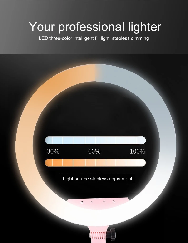 16 см 26 см 33 см 45 см Selfie Ring Light 5V1A EU plug с держателем для телефона фото освещение с пультом дистанционного управления для фото видео