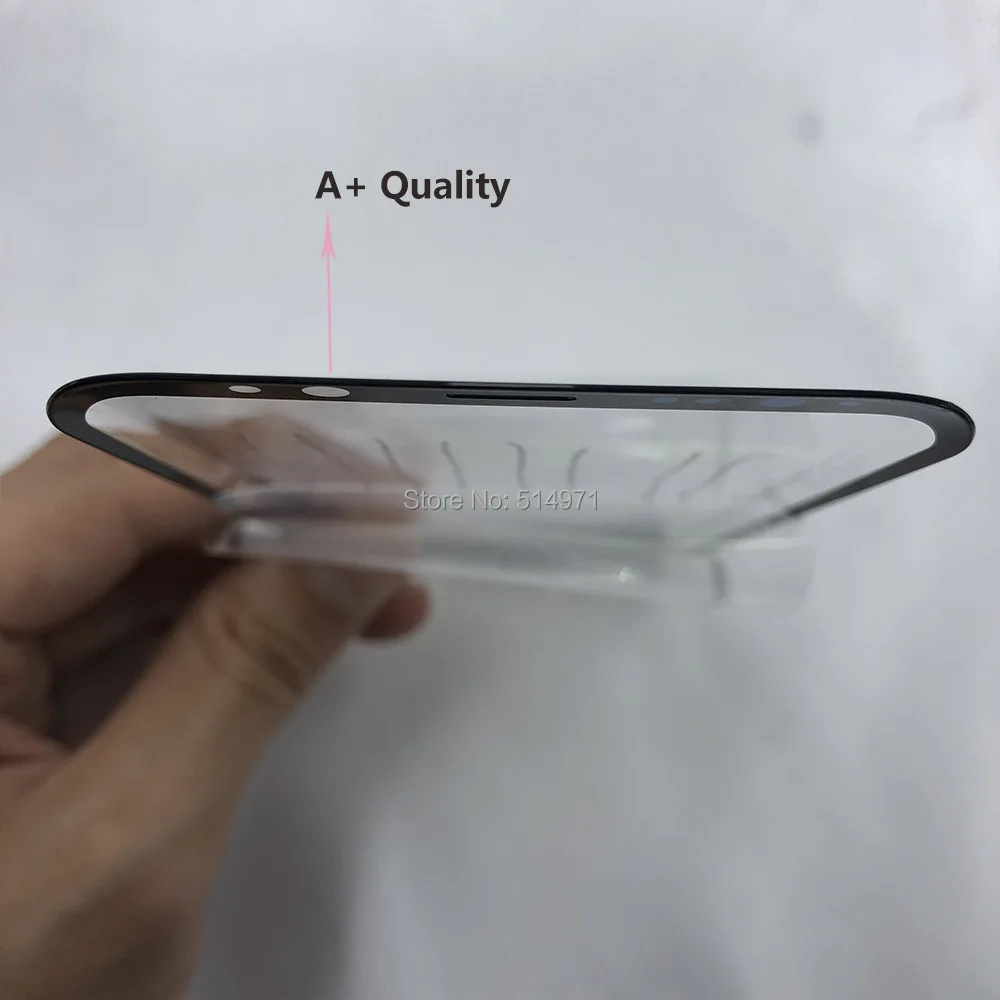 10 шт. AAA + качественное внешнее Переднее стекло для samsung S8 S9 G950 G955 lcd сенсорная