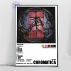 Мт890 Леди Гага хроматический музыкальный альбом певец звезда современное настенное Искусство Картина на холсте постеры печать гостиная домашний декор