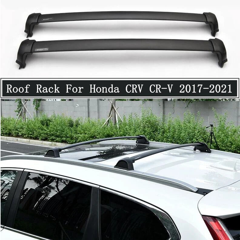 Багажник на крышу для Honda CRV CR-V 2017-2021 высококачественные рельсы из алюминиевого
