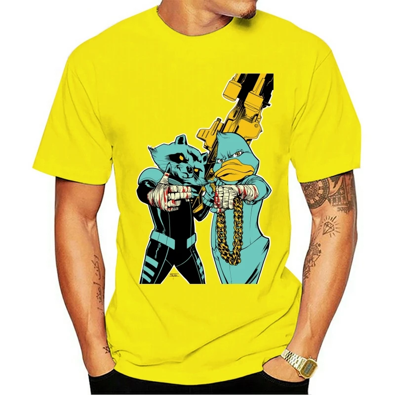 Популярная футболка Runer The Jewels Говард Дак Rtj|Мужские футболки| |