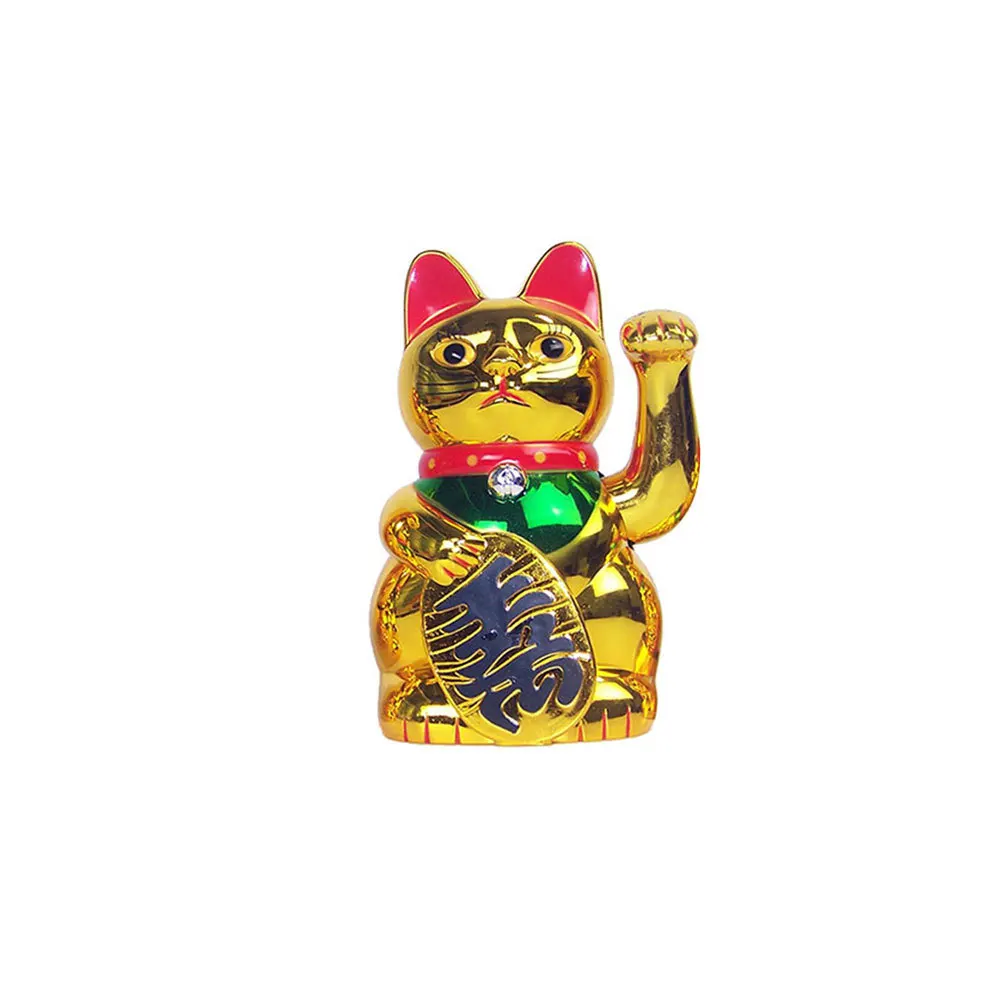 Пластиковые китайские манеки Neko машут машущая счастливая кошка движущаяся рука