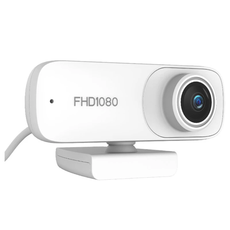 

Webcam with Microphone, 1080P HD Streaming USB Computer Webcam [Plug and Play] [30Fps] Laptop/PC Webcam for Conference