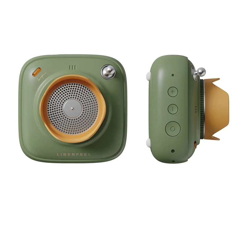 

Wireless Bluetooth-Compitible Speaker Cute Selfie Function Camera for Apple Phone for Android Huawei High Volume Hifi Speakers