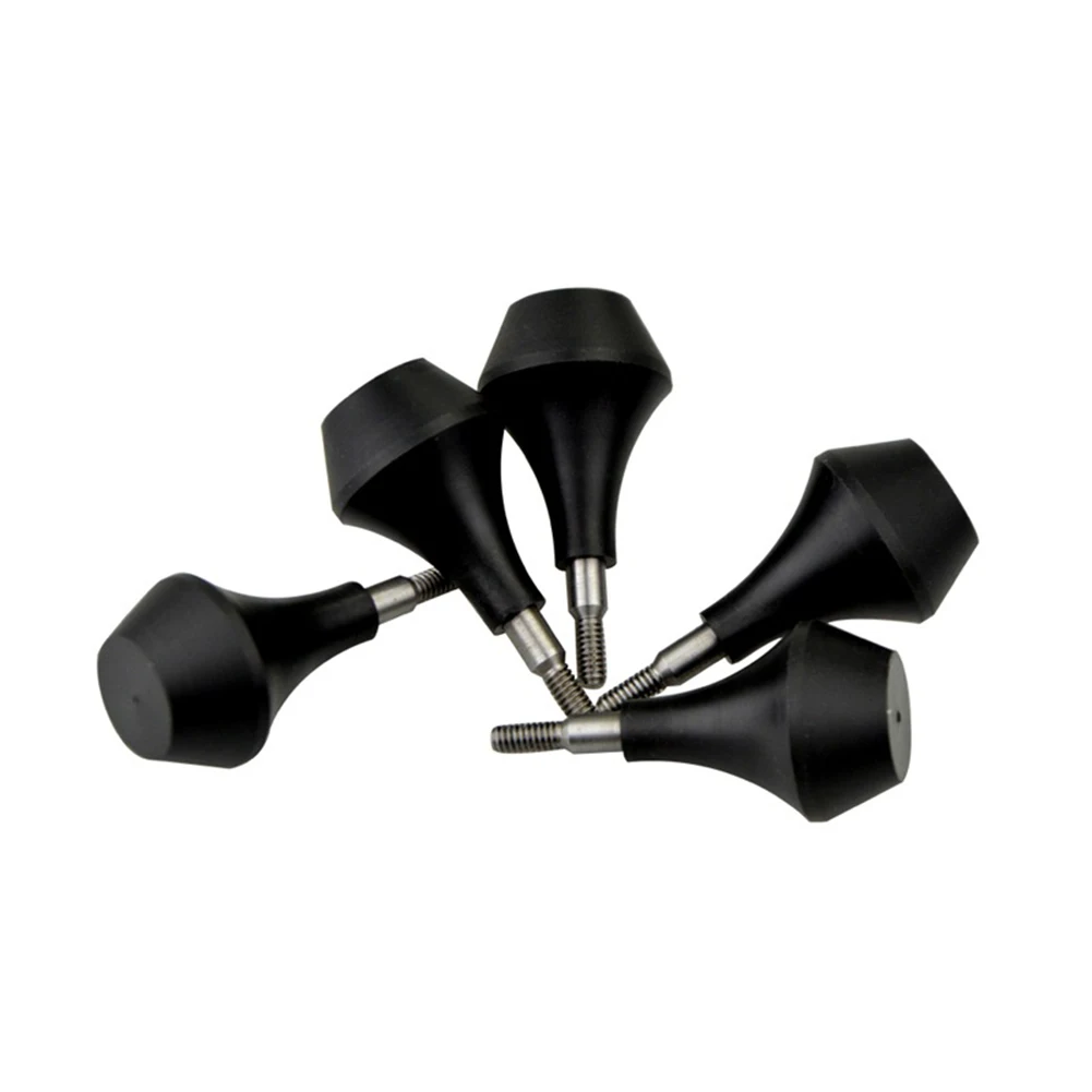 

6pcs Safety Arrow Head Soft Nylon Arrowheads Blunt Game Archery Target Tips For Training Broadheads Component