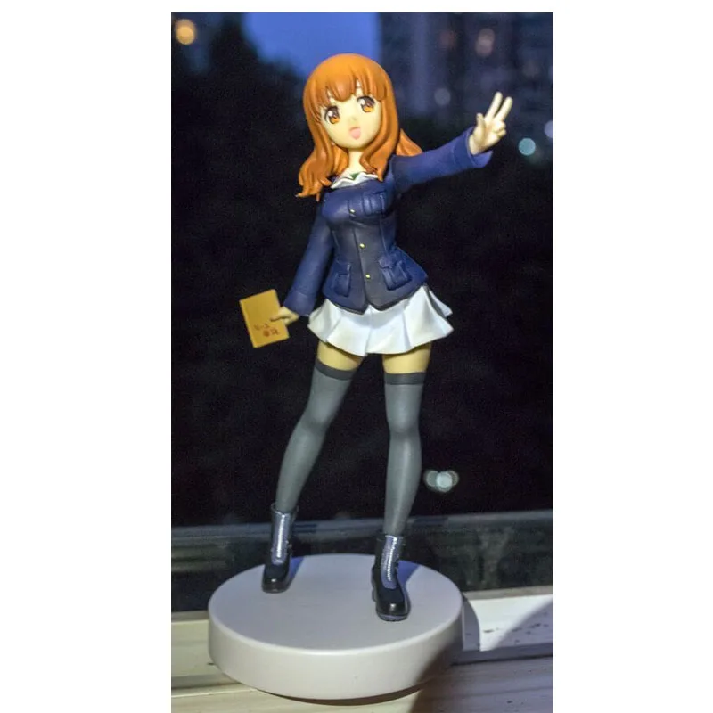 

Фигурка FuRyu GIRLS Und PANZER Saori Takebe, модель, украшения, настольное украшение, забавная игрушка в подарок