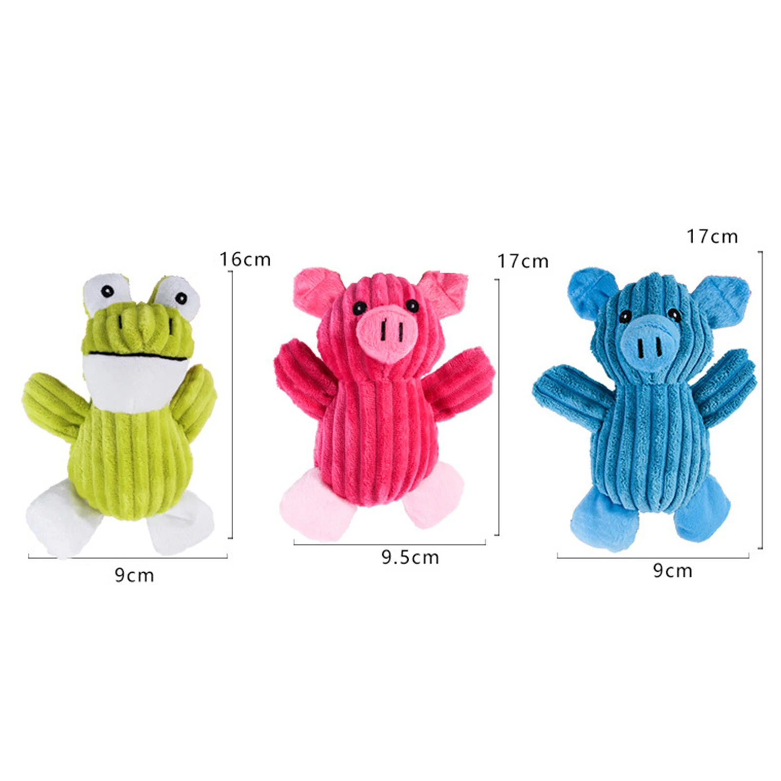 

Pet Plush Squeaky Bite-resistant Doll Dog Interactive Teeth Dog Toy Dog Bite-resistant Chew Teething Toy Puppy Training Supplies