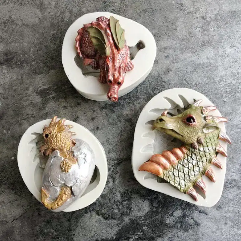 

DIY Easter Dinosaur Series Decor Epoxy Resin Silicone Mold Jewelry Fillings Pendant Accessory Charms Handmade Mould Stuff Craft
