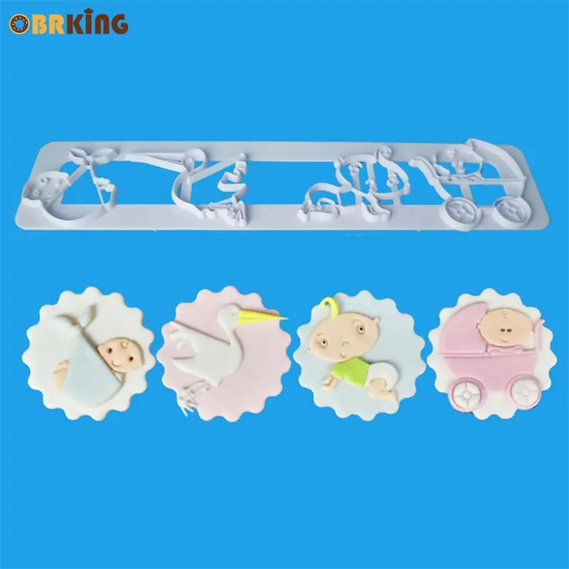 Фоторезак для детского рукоделия детская коляска кухонная форма печенья резак