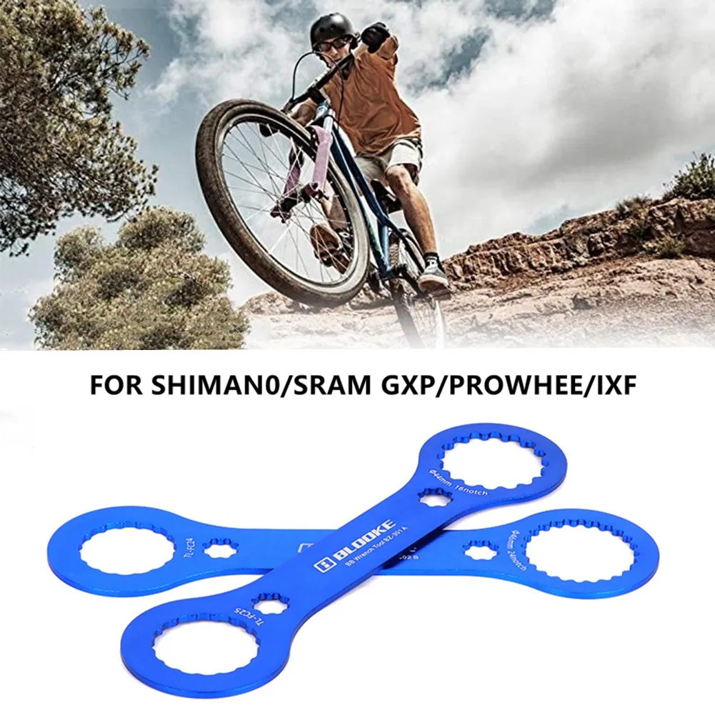 

1*BLOOKE Bicycle Bike Bottom Bracket Wrench Installation Tool Durable Aluminum Alloy Remover Cycling Accessories Parts