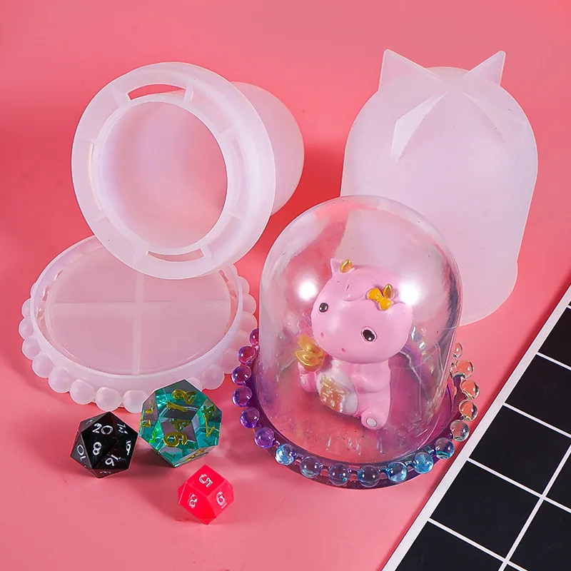 

Мини-держатель пейзажная свеча силиконовая форма сделай сам, домашний, декоративный орнамент ручной работы коробка с кубиками форма