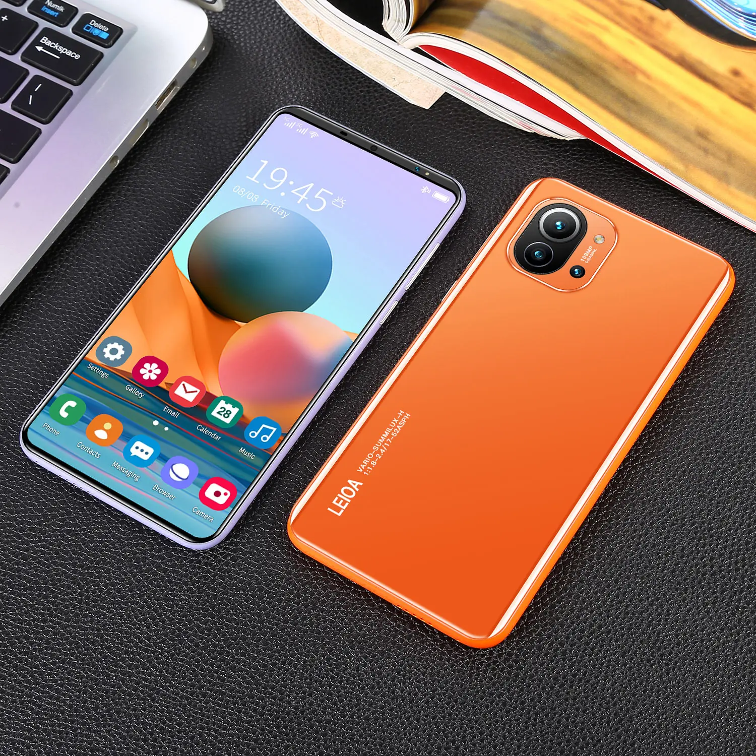 

M12 Pro 6.1 Inch 4GB+128GB 8GB+128GB 24+48MP 10 Core MTK6595 4800mAh Andriod 10.0 Cell Phone Dual SIM Fingerprint ID Smart Phone