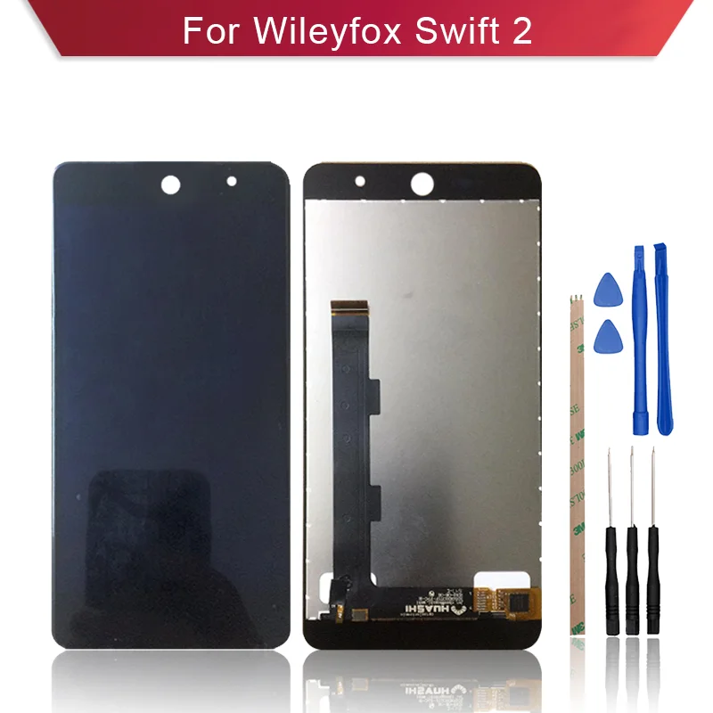 1 шт. для Wileyfox Swift 2 ЖК дисплей с сенсорным экраном Swift2 Plus дигитайзер полная
