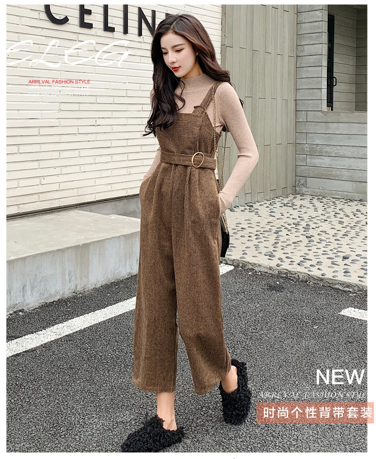 Тонкий вязаный свитер с длинным рукавом Модный женский джемпер О-образным