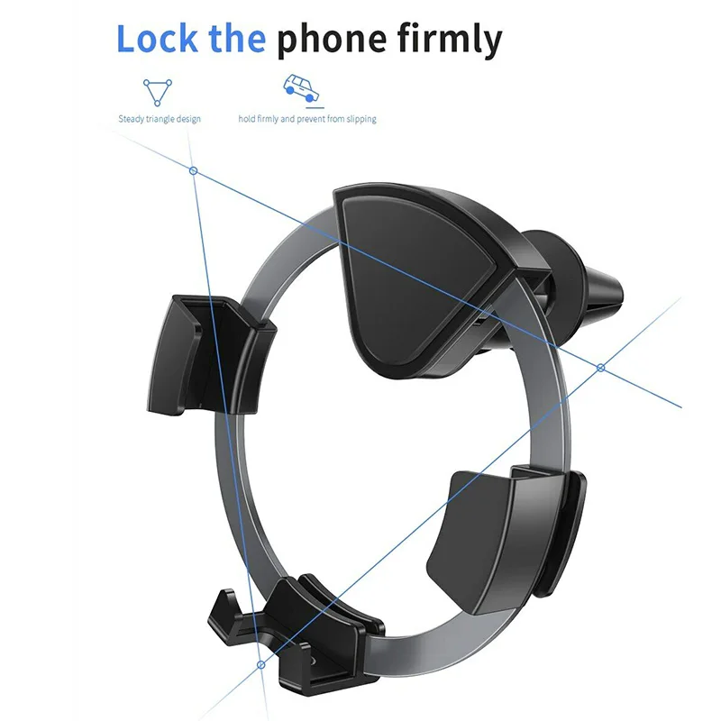 Держатель для мобильного телефона с креплением на вентиляционное отверстие