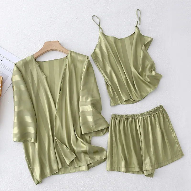 

3 шт., летние женские пижамные комплекты